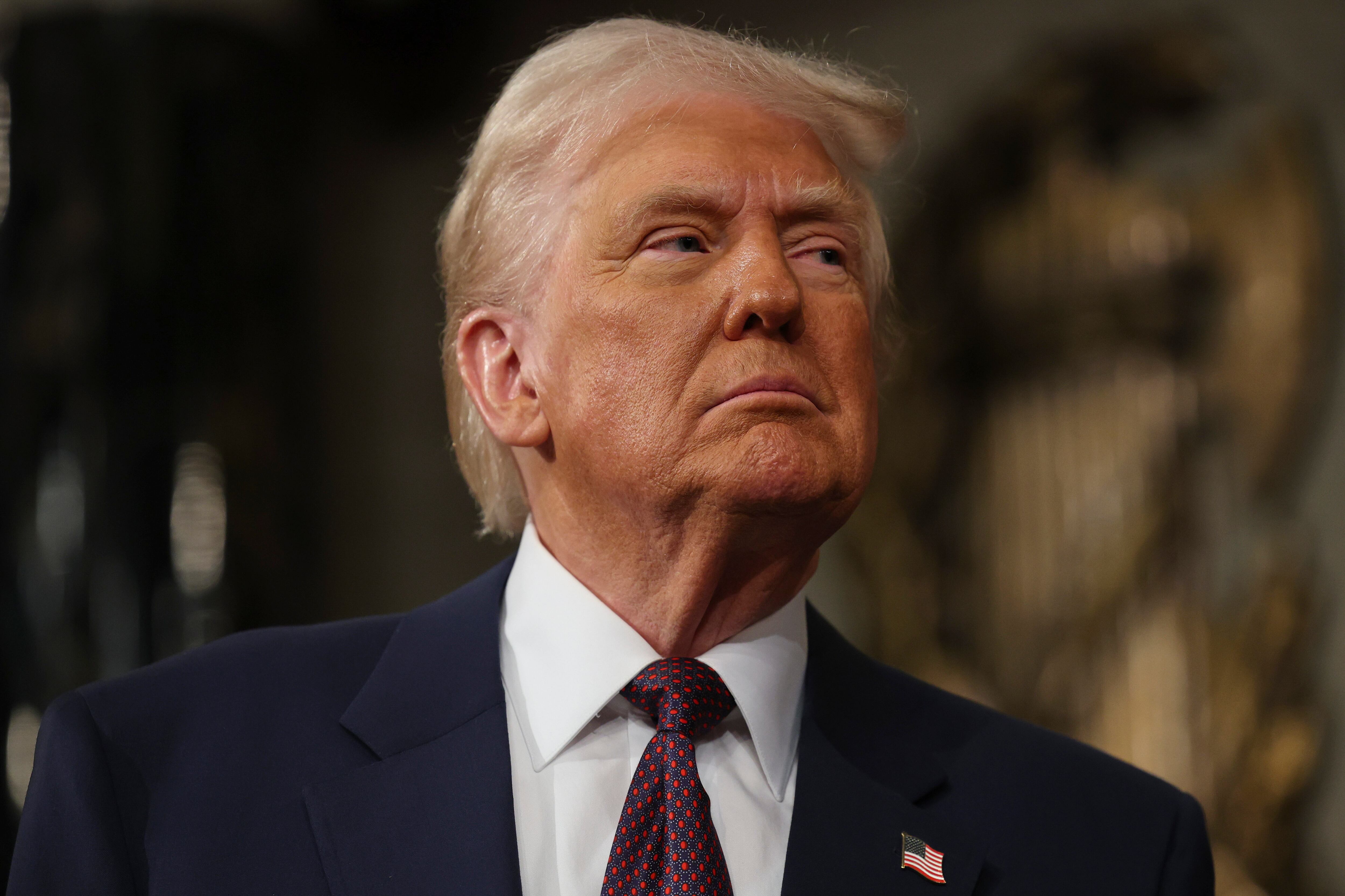 Donald Trump da su discurso de la Unión ante el Congreso de Estados Unidos