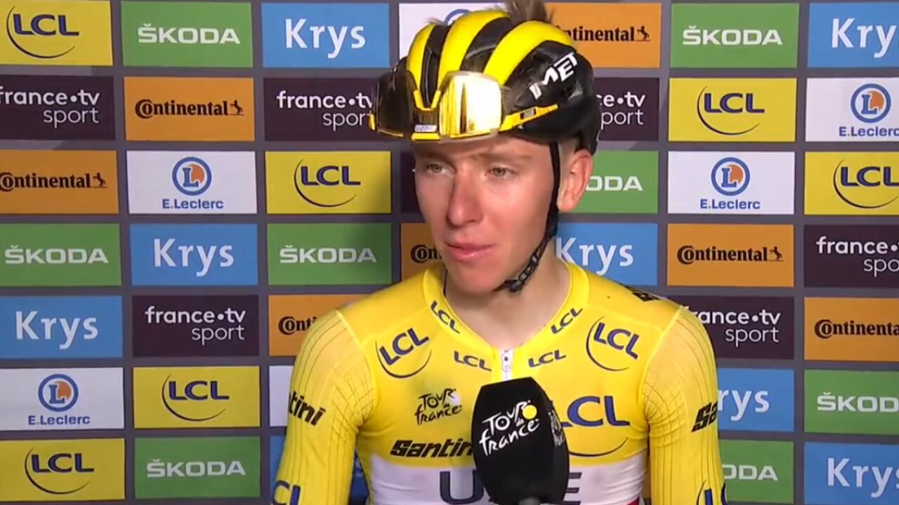 Tadej Pogacar se consolida como líder de la clasificación general del Tour de Francia 2022.