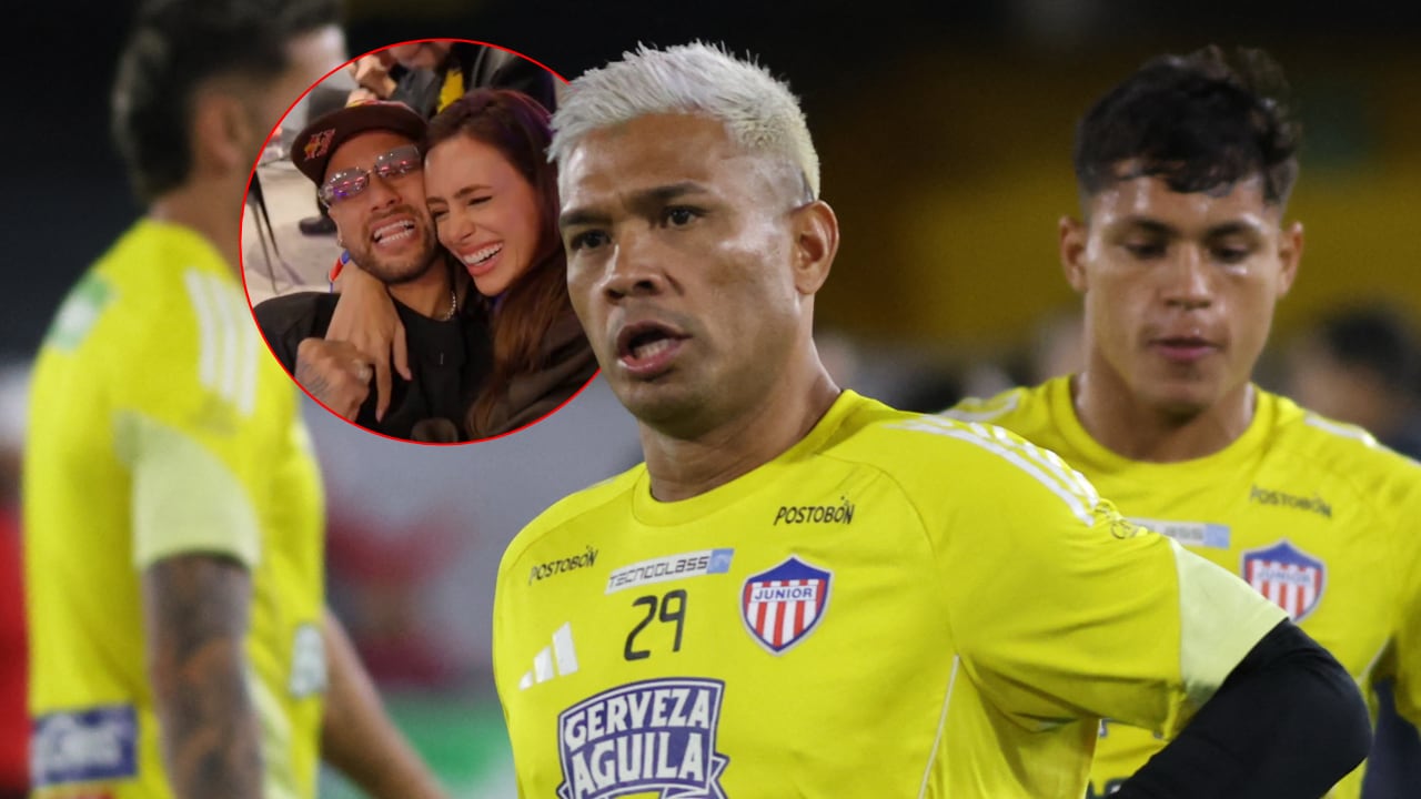 Teófilo Gutiérrez, del Junior. El atacante colombiano hizo referencia al llamado de Neymar al Mundial 2026