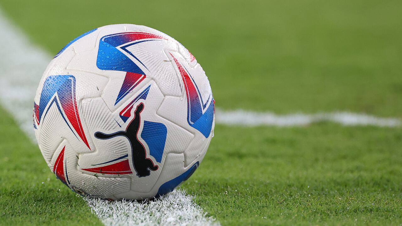 EAST RUTHERFORD, NJ - JUNE 25: A general view of the Pums Game Ball prior to the CONMEBOL Copa America Group stage game on June 25, 2024 at MetLife Stadium in East Rutherford, New Jersey. (Photo by Rich Graessle/Icon Sportswire via Getty Images)