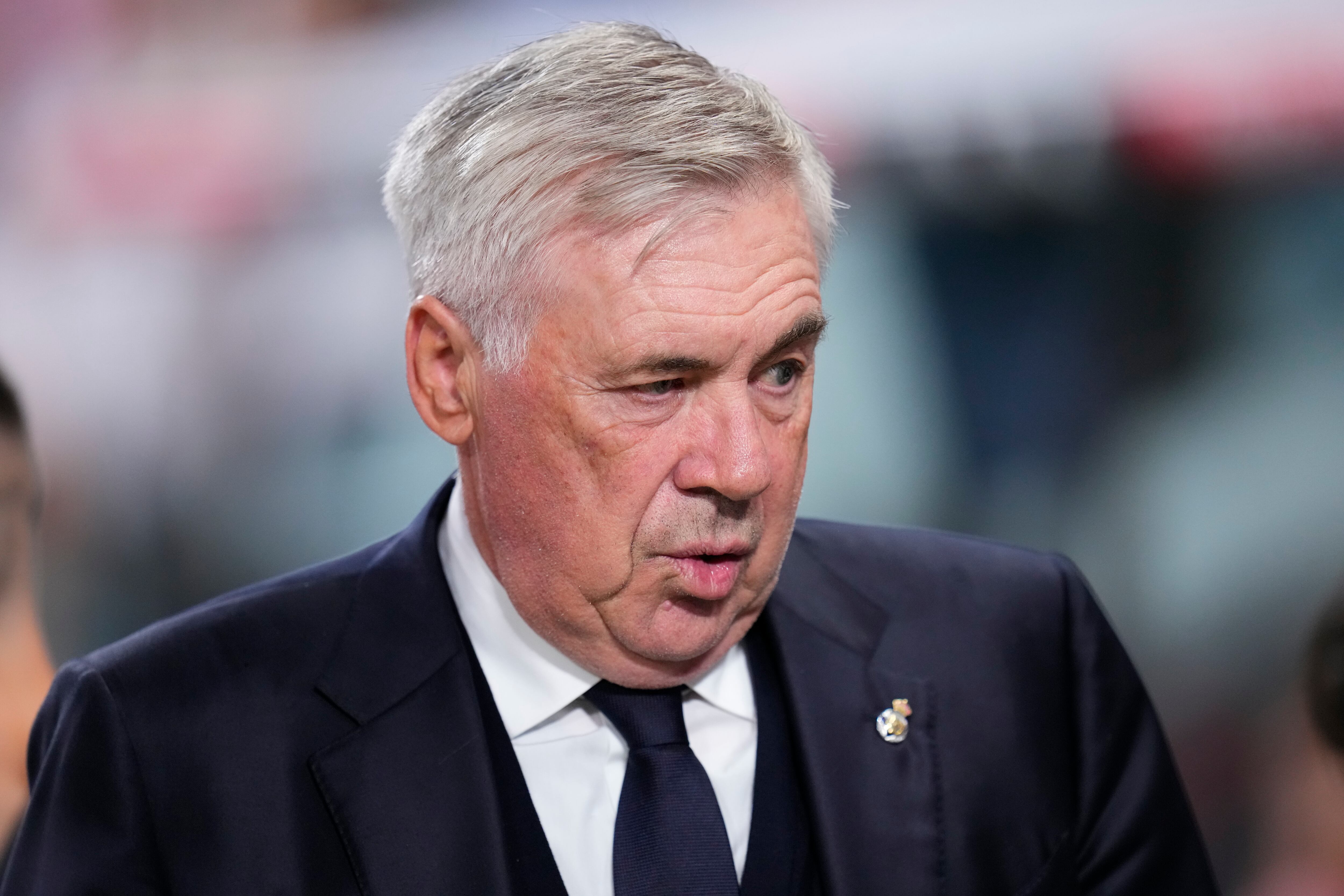 Carlo Ancelotti, entrenador del Real Madrid