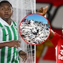 Alfredo Morelos y Hugo Rodallega