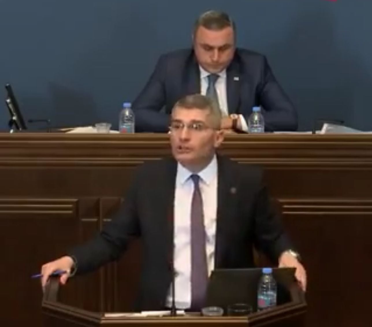La víctima fue el legislador Mamuka Mdinaradze