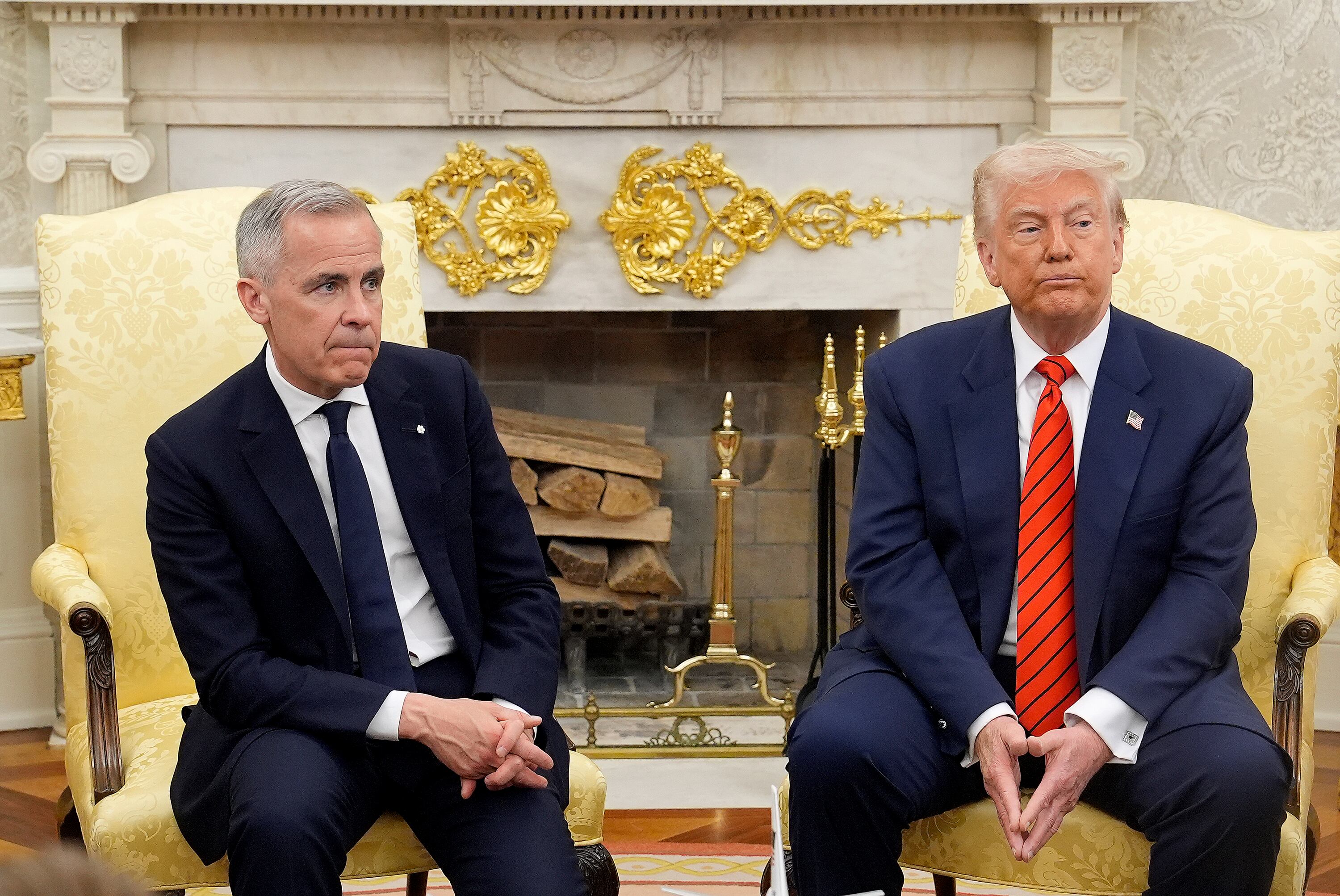 Mark Carney y Donald Trump