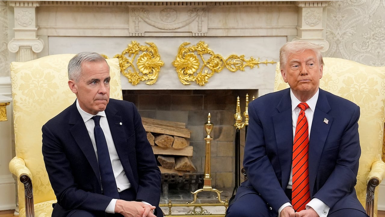 Mark Carney y Donald Trump