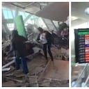 Aeropuerto de Pereira, afectado por terremoto en Colombia.,