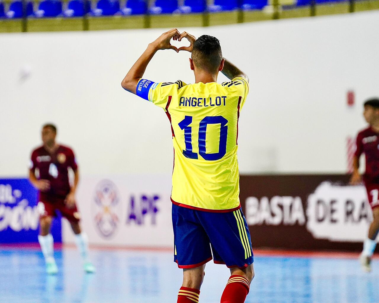 Angelott Caro, figura de la Selección Colombia de Futsal