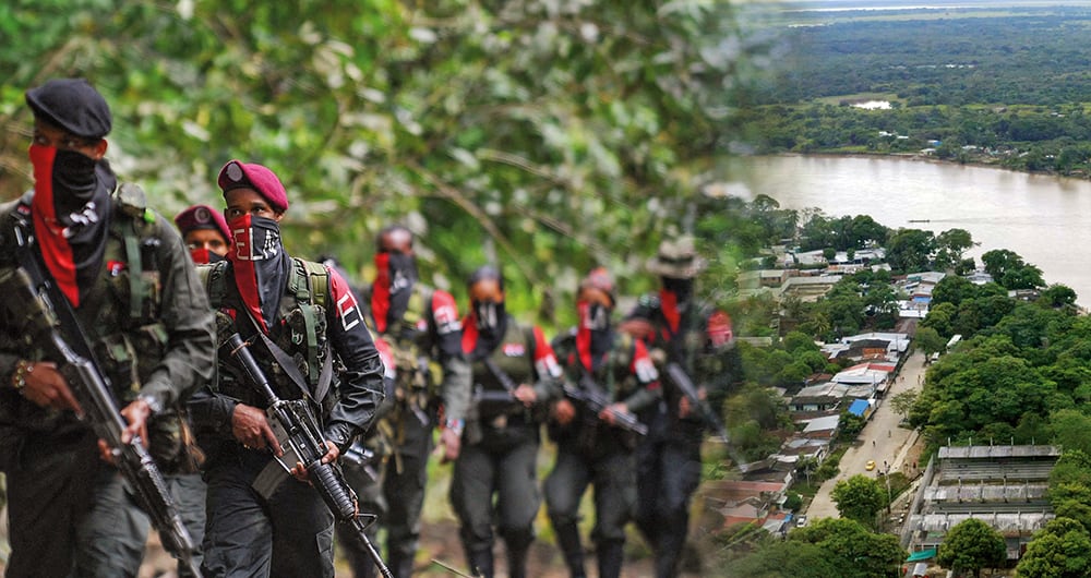 El ELN quiso quedarse con el control absoluto del departamento, y por eso estalló la guerra con las Farc. Diariamente se presentan masacres en esta zona del país.