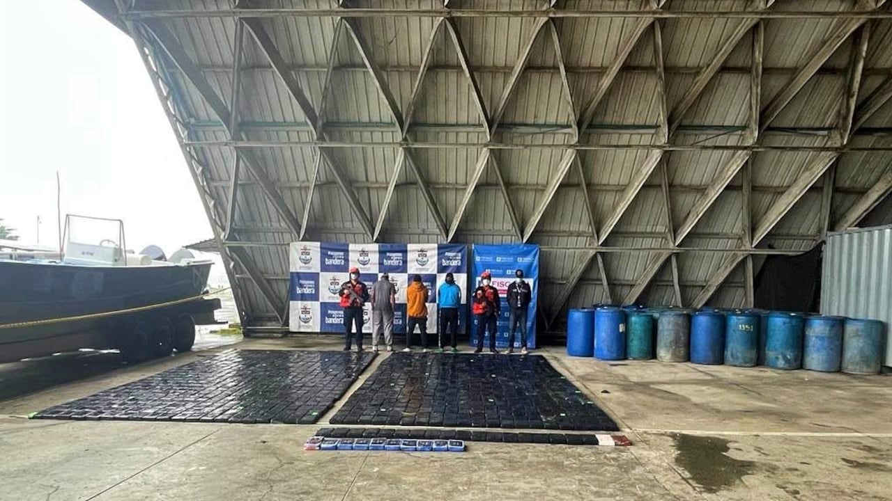 La cocaína tenía a Centroamérica como destino.