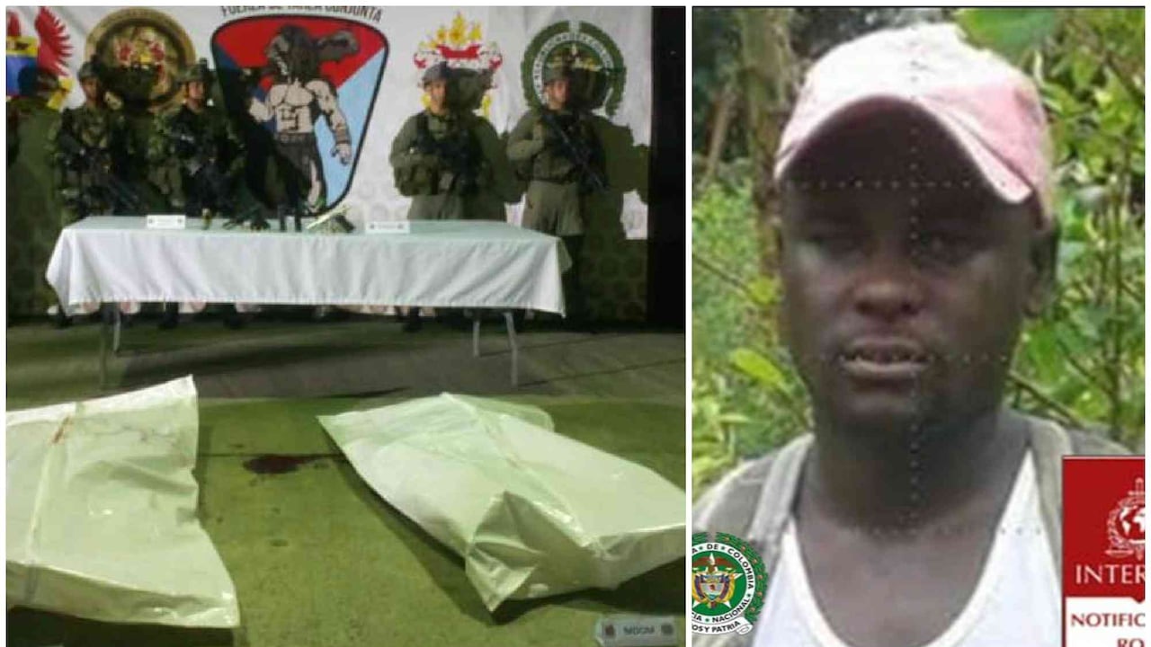 Tomás Solís, alias Guadaña, según la policía era el explosivista del grupo disidente Óliver Sinisterra, que lideraba alias Guacho.