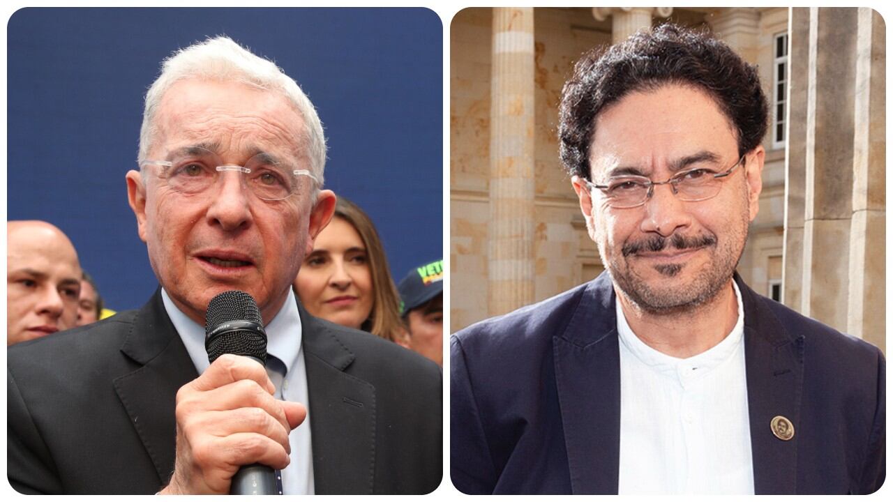Álvaro Uribe e Iván Cepeda