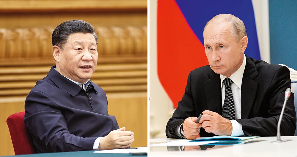 Xi Jinping, presidente de China y Vladímir Putin, presidente de Rusia son claros aliados en el continente asiático.