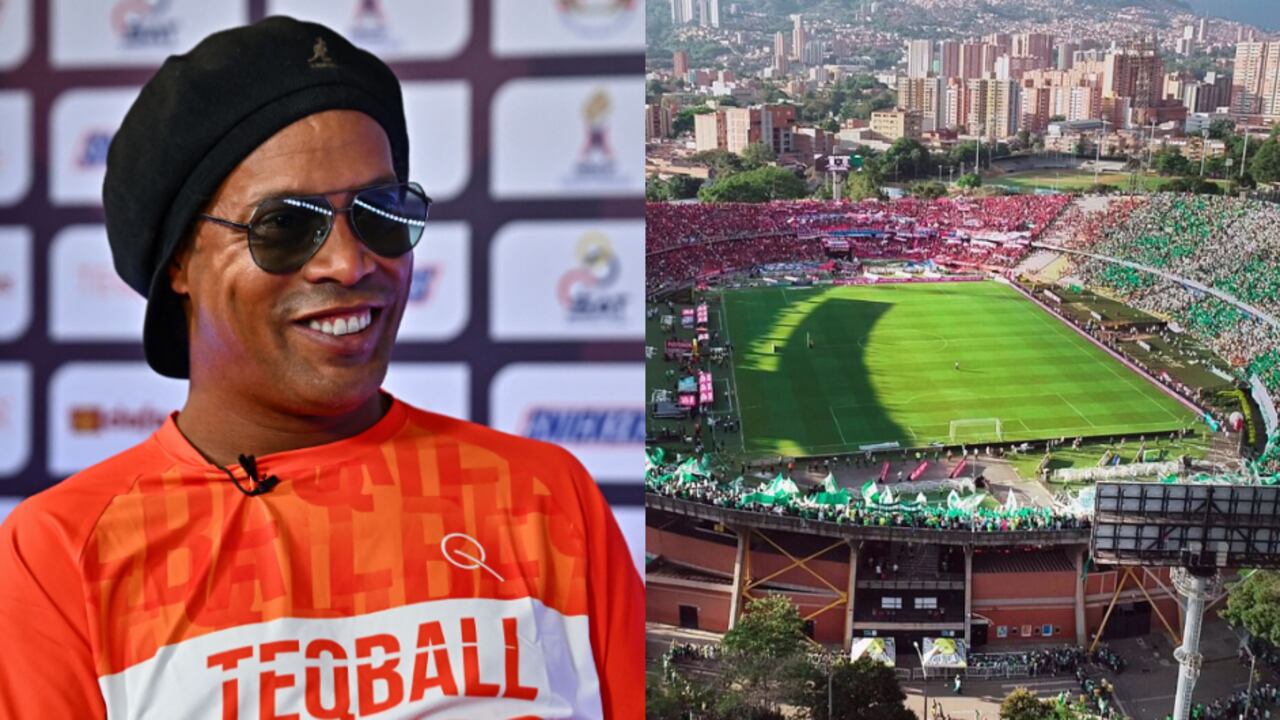 Alcaldía de Medellín explica las razones por las que no prestó el estadio Atanasio Girardot para partido con Ronaldinho.