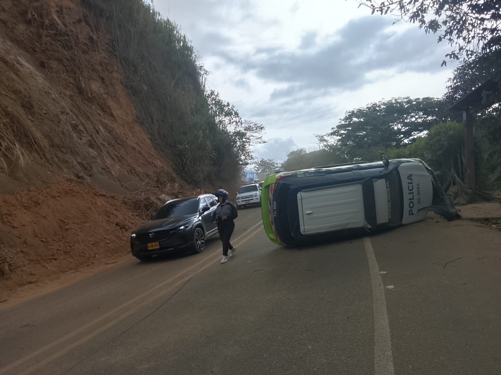 El accidente ocurrió a la altura del municipio de Dagua, Valle.