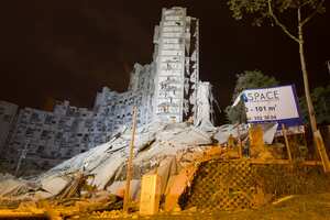 Colapso del edificio Space en Medellín.