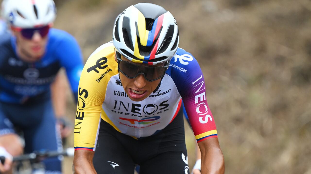 Egan Bernal en La Vuelta a España 2025.