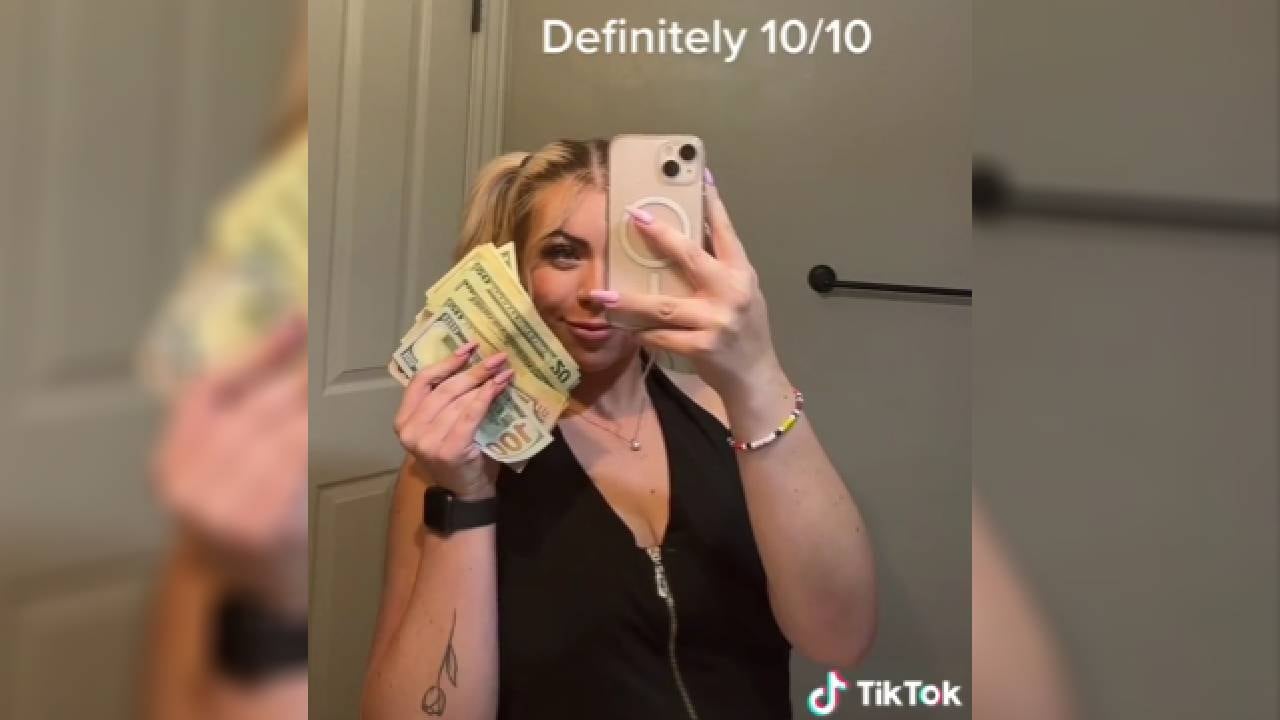 La joven, de 22 años, trabaja como mesera en Utah, EE.UU.