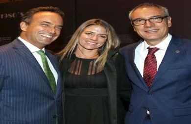 Juan Pablo Cavalier, María Inés Cortés y José Miguel Sokoloff.