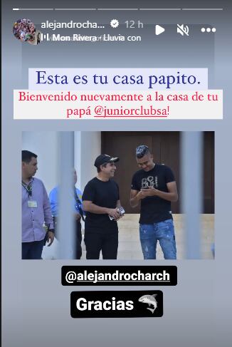 Alex Char le dio la bienvenida a Víctor Cantillo al Junior.