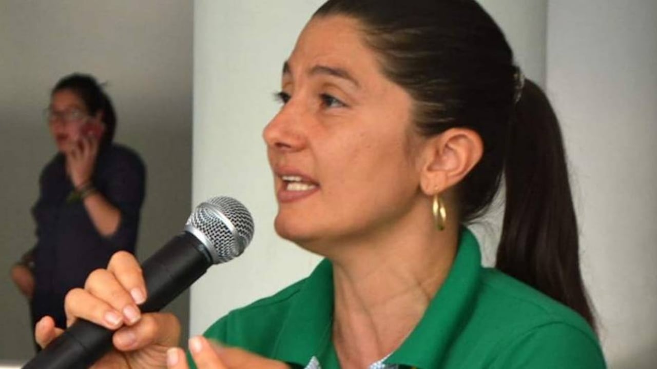 Lina Tabares, líder social amenazada en Jamundí.