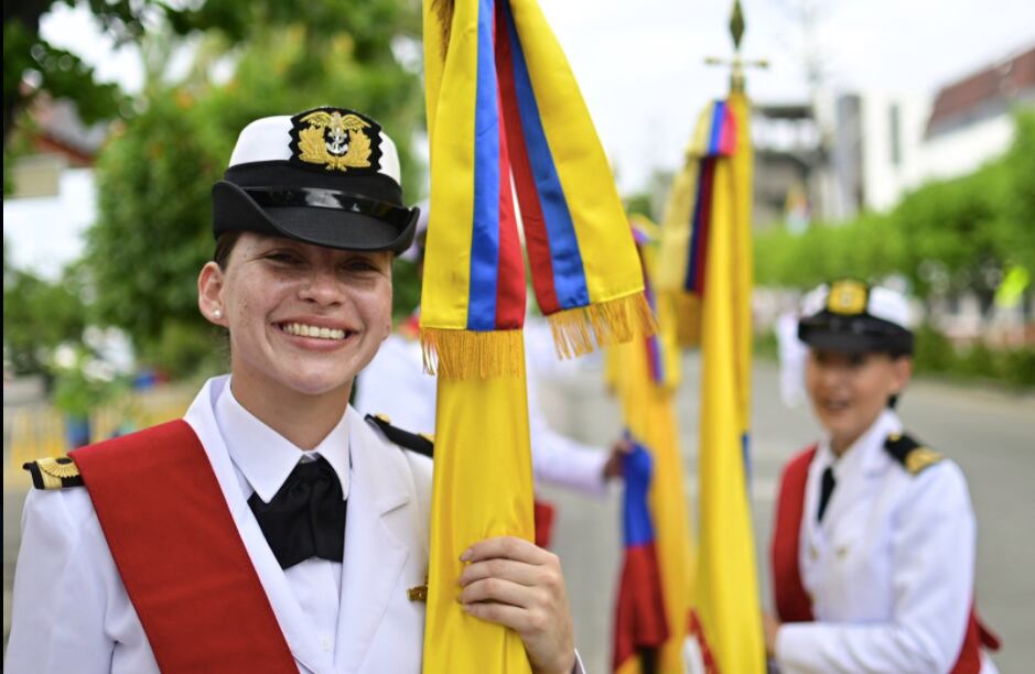 Desfile 20 de julio en San Andres