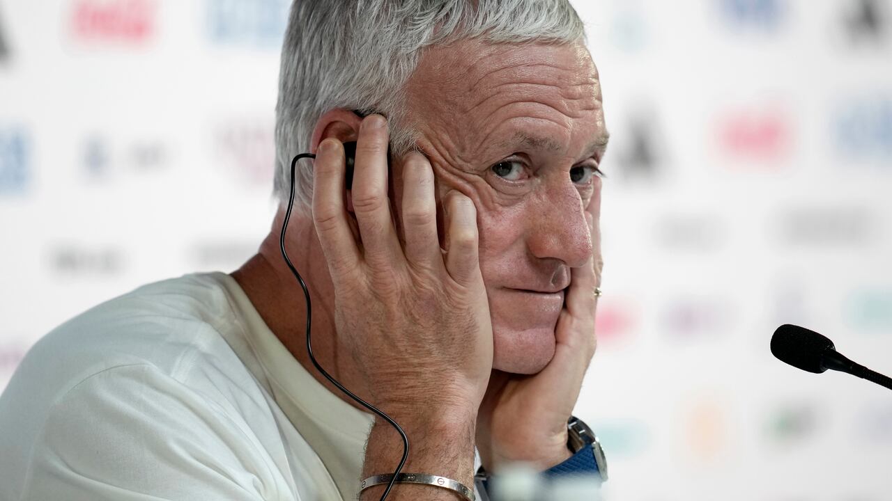 Didier Deschamps, técnico de Francia.