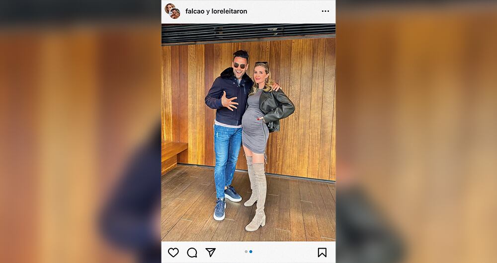 La esposa de Falcao García confiesa que siempre les gustó una familia grande. 