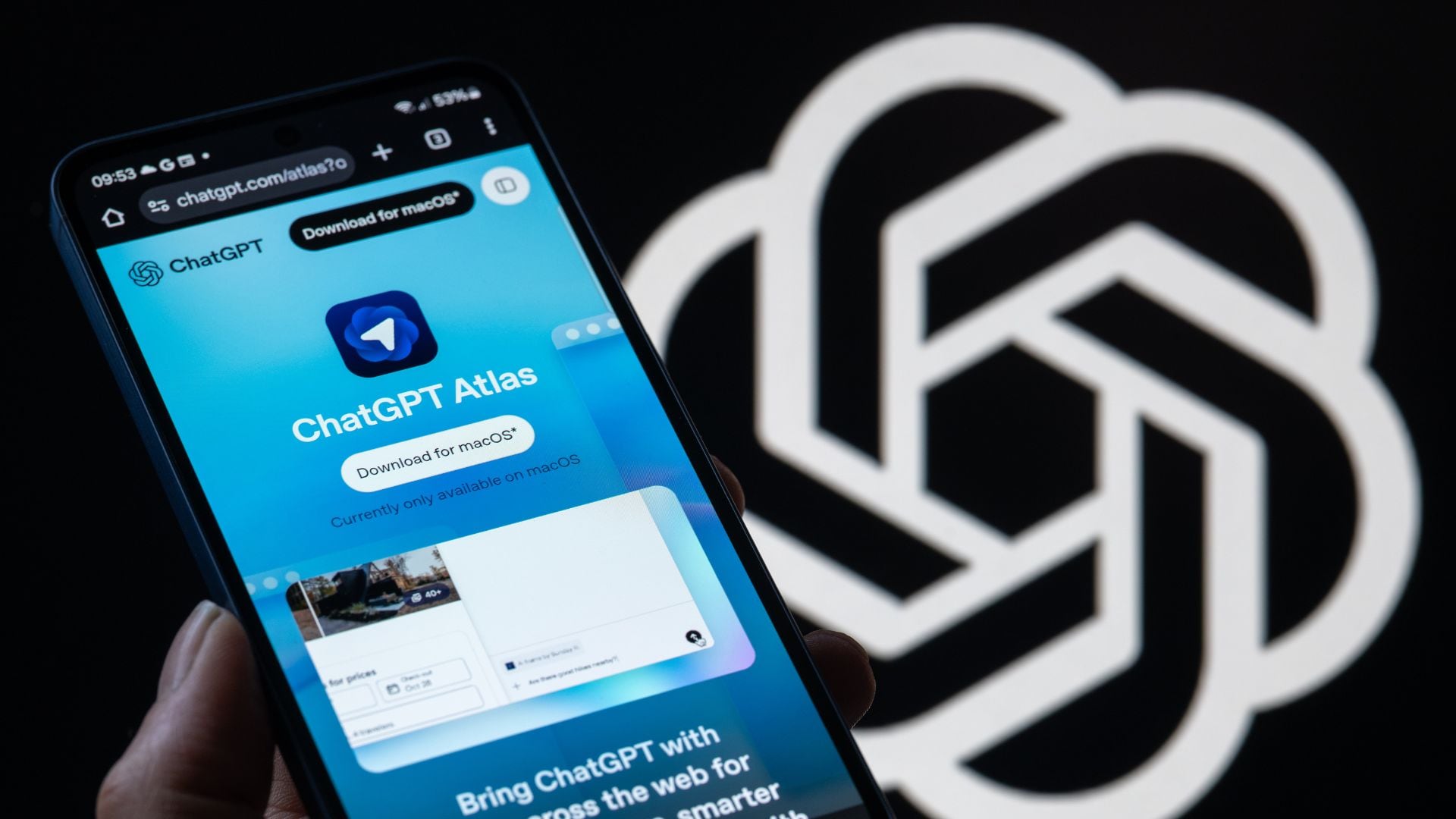 OpenAI lanzó un navegador web impulsado por inteligencia artificial.