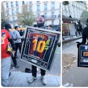 Encapuchados sustraen camiseta y cinta de capitán firmadas por Messi en medio de saqueos.