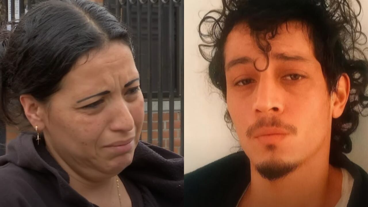 Leidy Mariana Fernández, abuela de Nairkel Aldraín, y alias Lámpara, su presunto asesino.