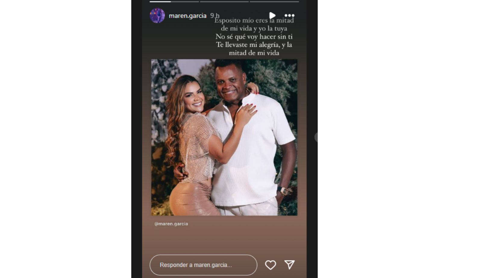 Conmovedores mensajes con los que la esposa de Omar Geles enfrenta su muerte: "me dejaste solita"