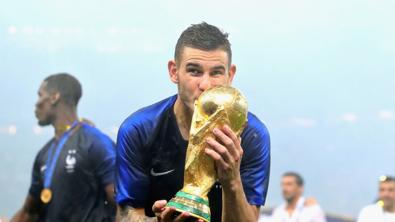 Lucas Hernández fue campeón del mundo con Francia en Rusia-2018.