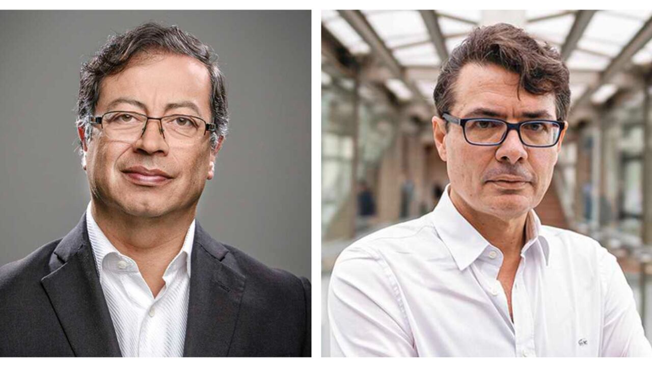 Gustavo Petro y Alejandro Gaviria.
