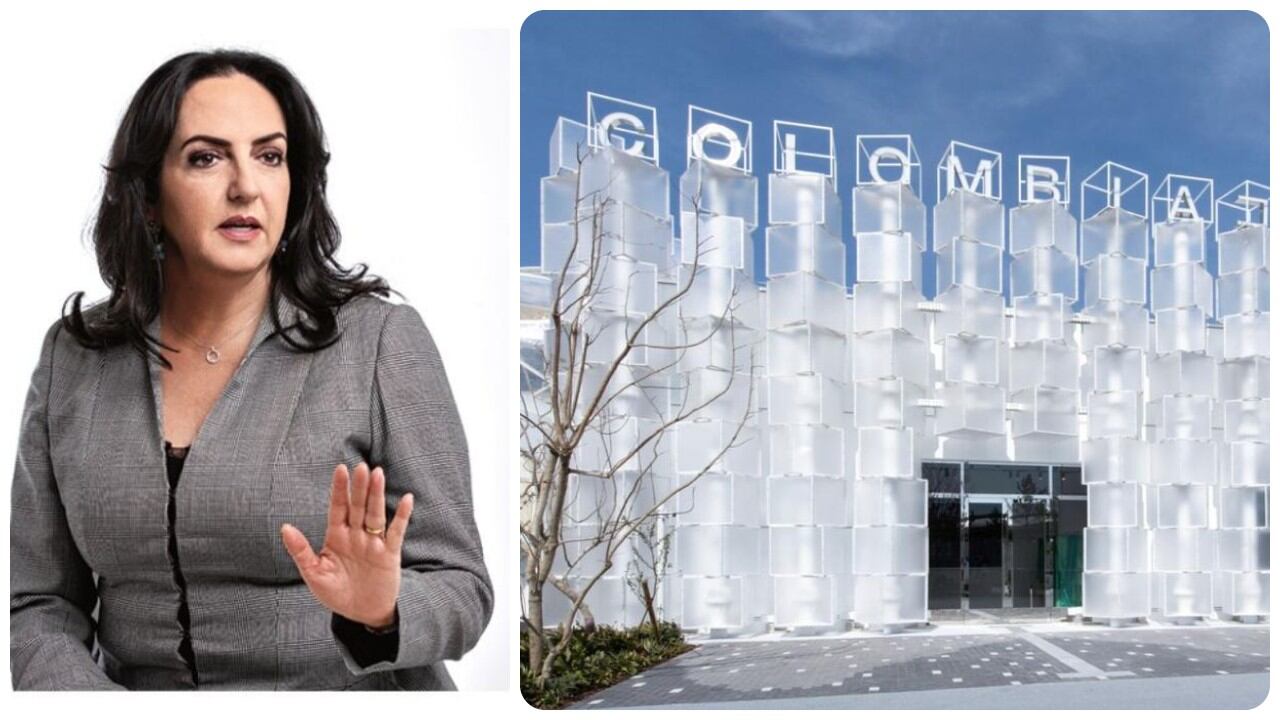 María Fernanda Cabal y la casa de Colombia en Japón.