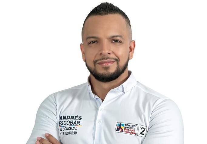 Andrés Escobar, concejal electo de Cali