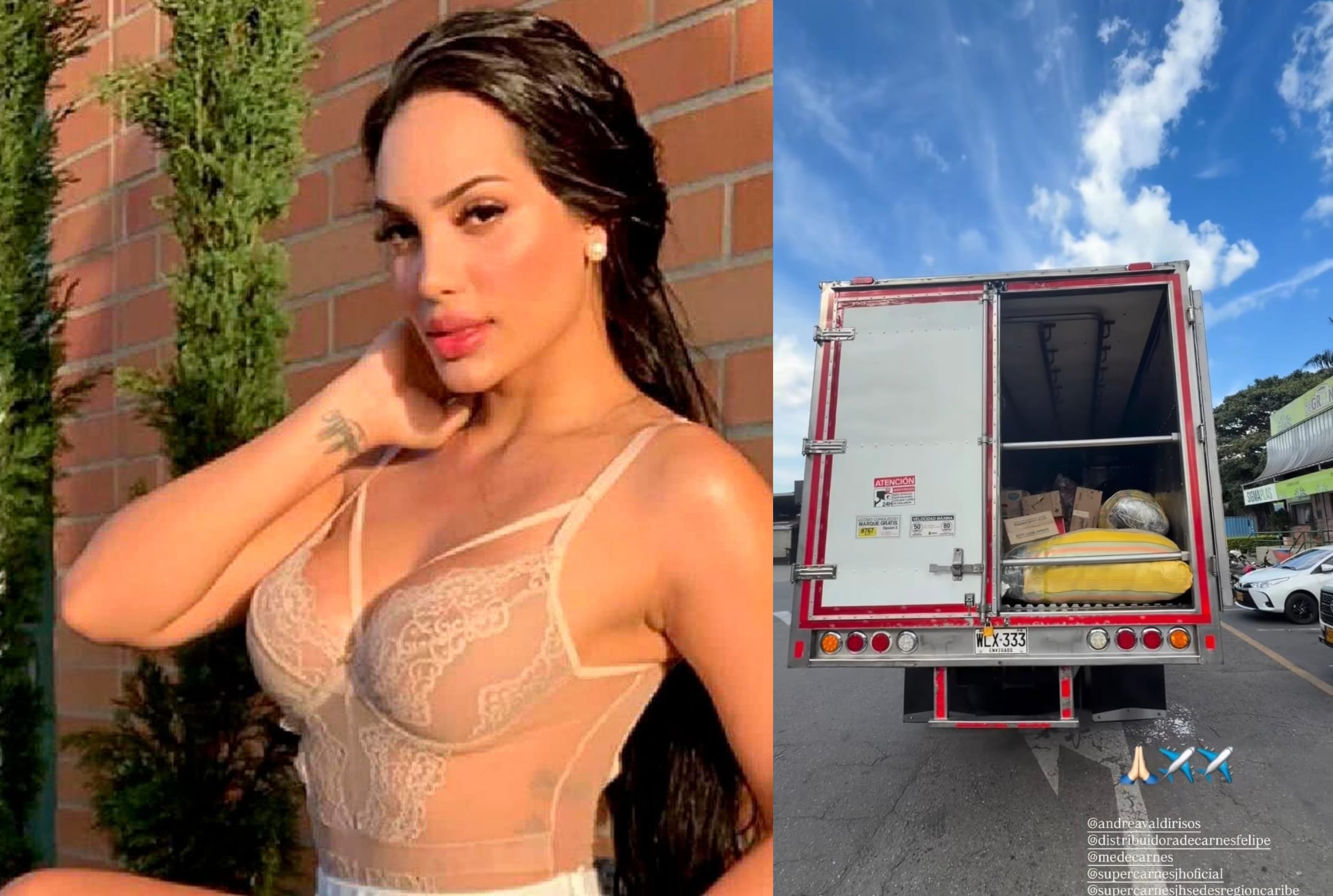 Andrea Valdiri envía ayuda humanitaria a damnificados en Córdoba