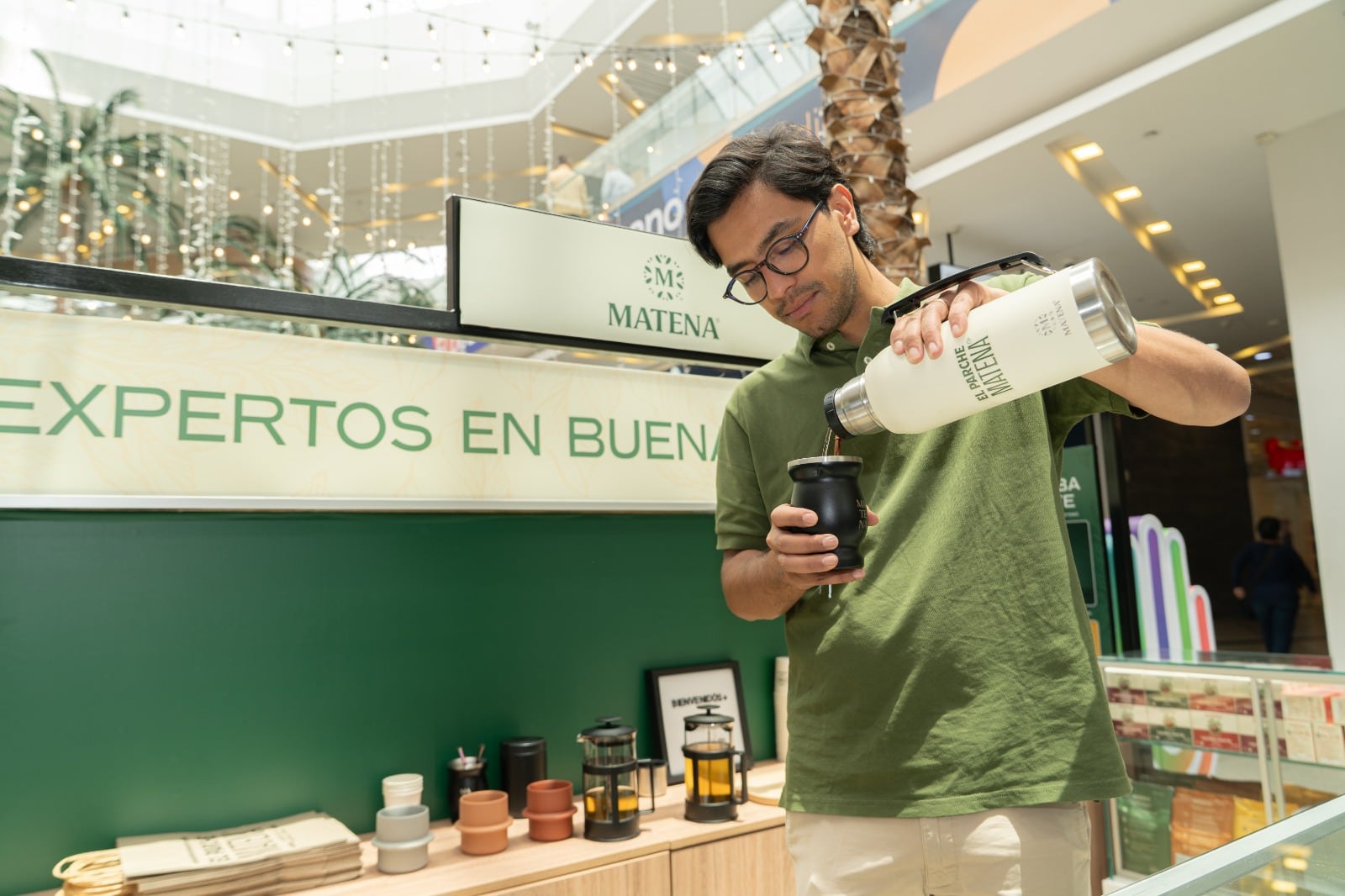 Matena busca aumentar el reconocimiento de la yerba mate y elevar el consumo de la bebida en Colombia.