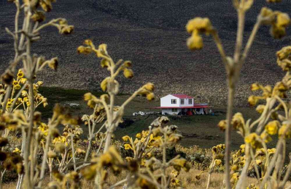 La Casita Feliz es el refugio que recibe a  quienes emprenden esta gran aventura.  Foto: Luigi Saenz 