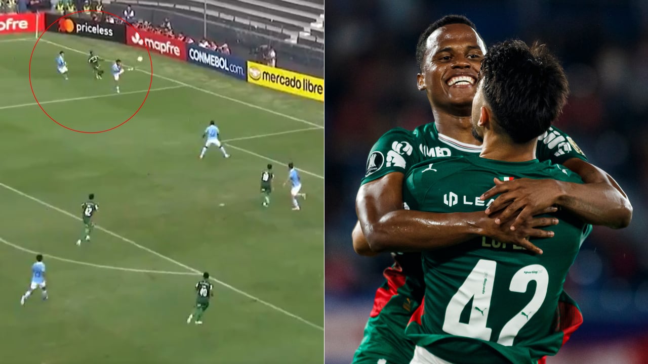 Jhon Arias goza en Palmeiras. El martes ante Sporting Cristal dio asistencia en Copa Libertadores