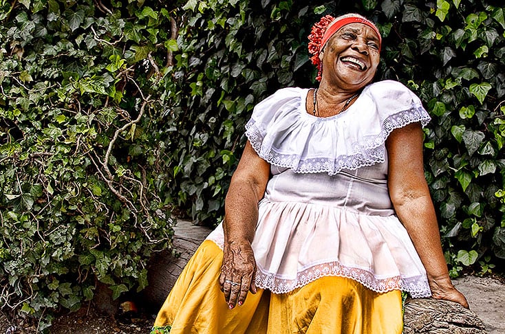 Petrona Martínez, la reina del bullerengue.