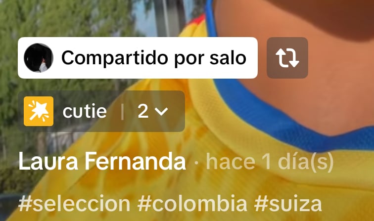 Salomé Rodríguez compartió video en el que se critica el rendimiento de Richard Ríos.