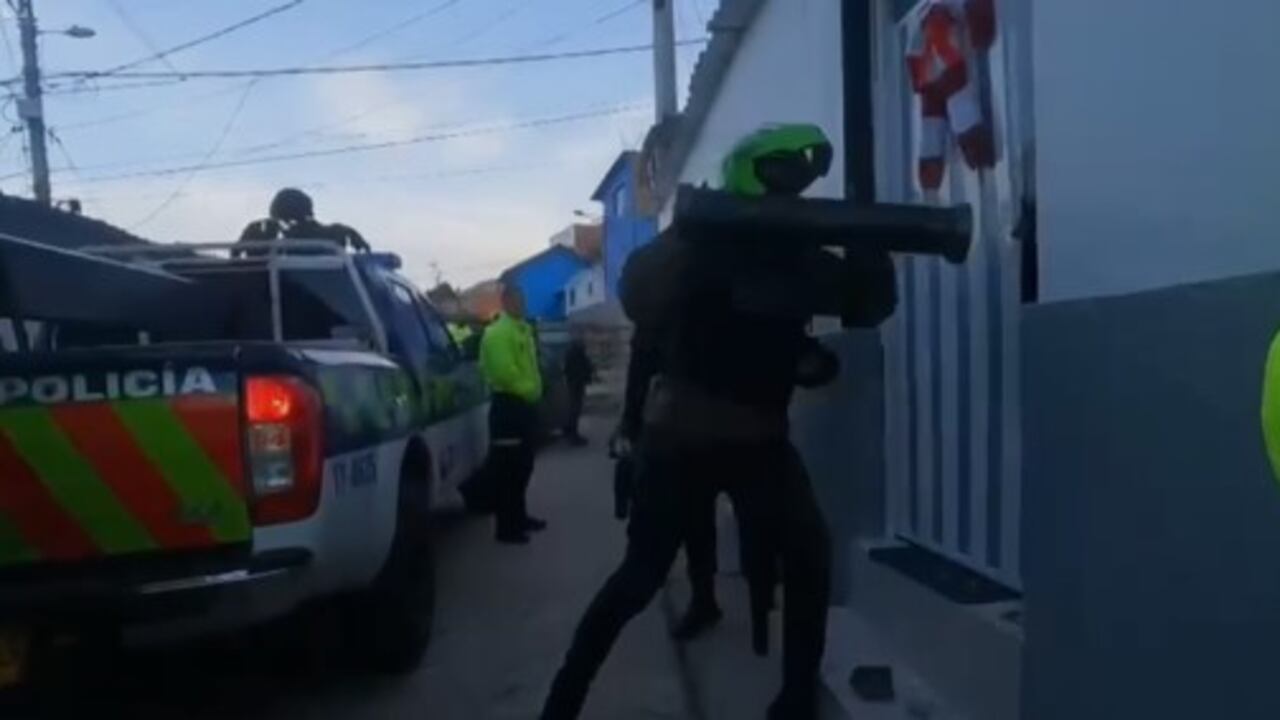 Captura de banda que robaba en los cerros orientales de Bogotá.