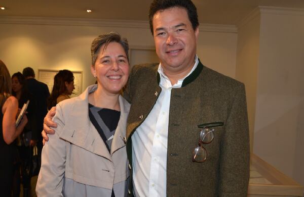 Johanna Calle y Julio Pérez.