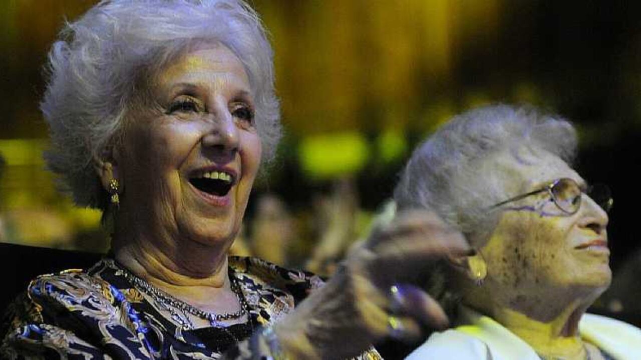 Estela de Carlotto, líder de las Abuelas de Plaza de Mayo.