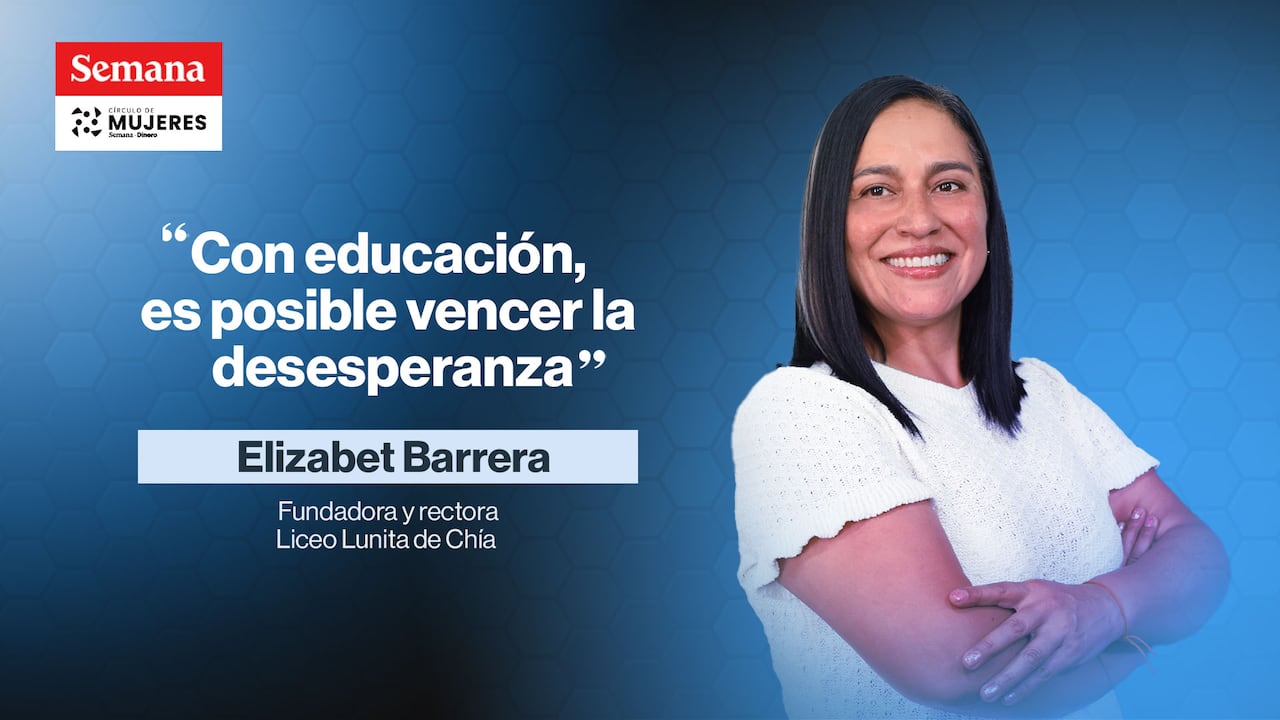Elizabet Barrera es fundadora y rectora del Liceo Lunita de Chía