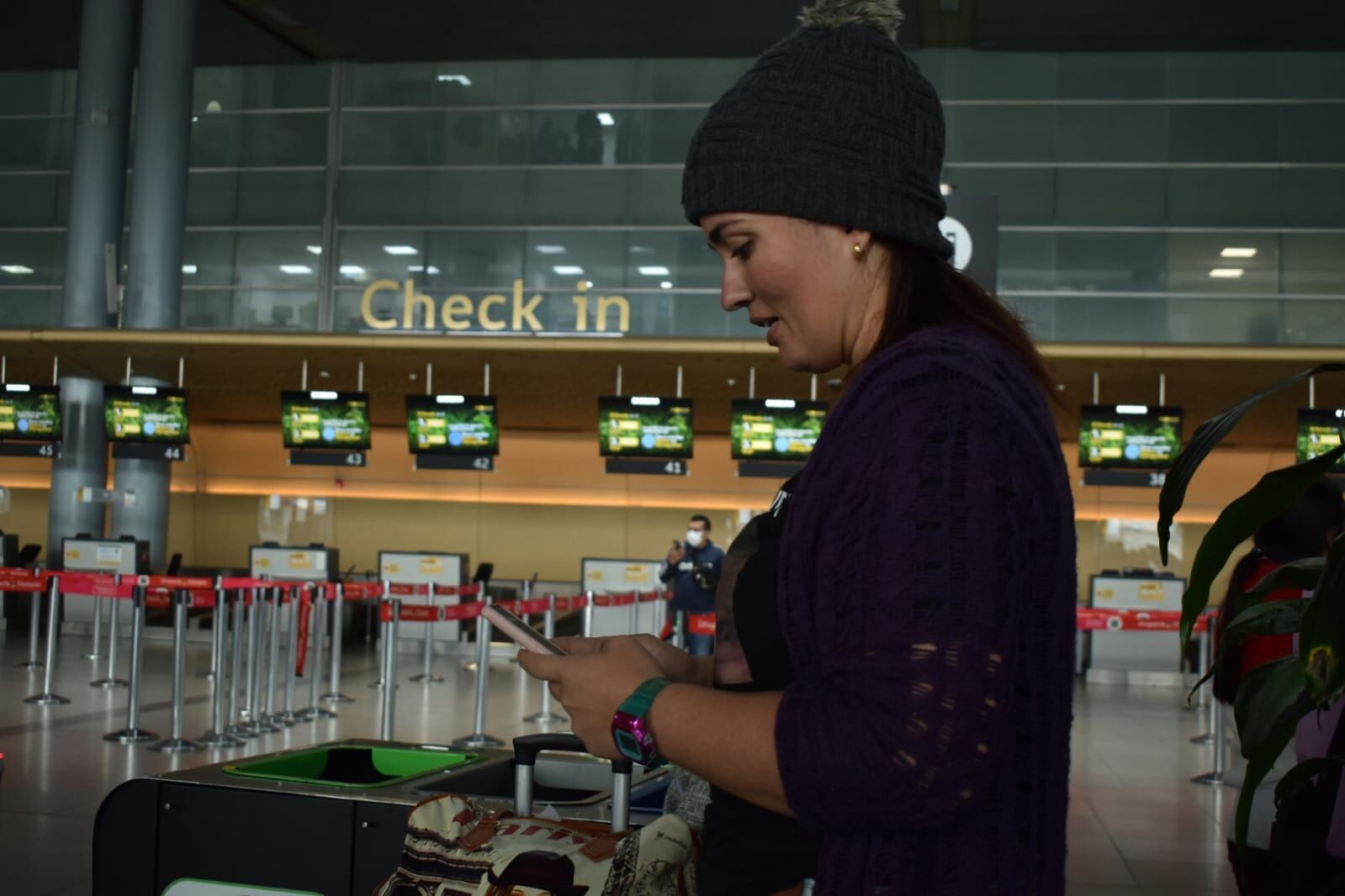 Crisis de pasajeros en el aeropuerto El Dorado
