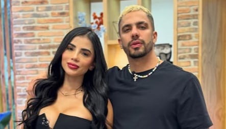 Karina García y Altafulla.hablaron de su relación en 'Buen día, Colombia'.