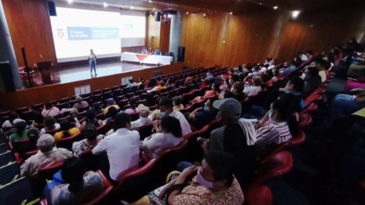 Durante la jornada se entregaron $3.080 millones de pesos.