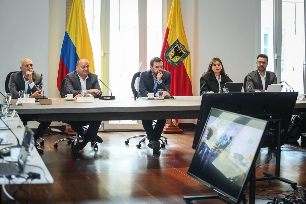 El alcalde Carlos Fernando Galán se reunió con directivos de Odinsa
