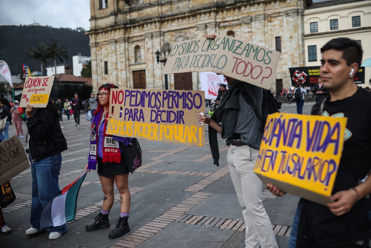 Plaza de Bolívar. Paro Nacional Mayo 29.